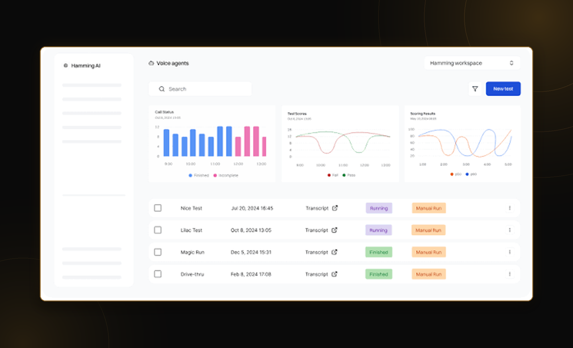 AI Voice Agent Testing in Hamming
